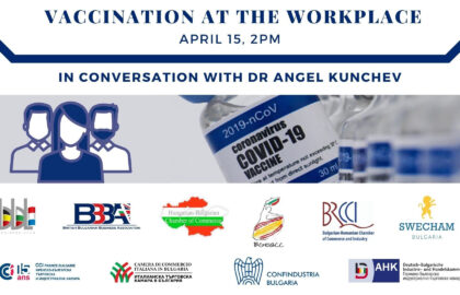Dr. Angel Kunchev on vaccination at the workplace